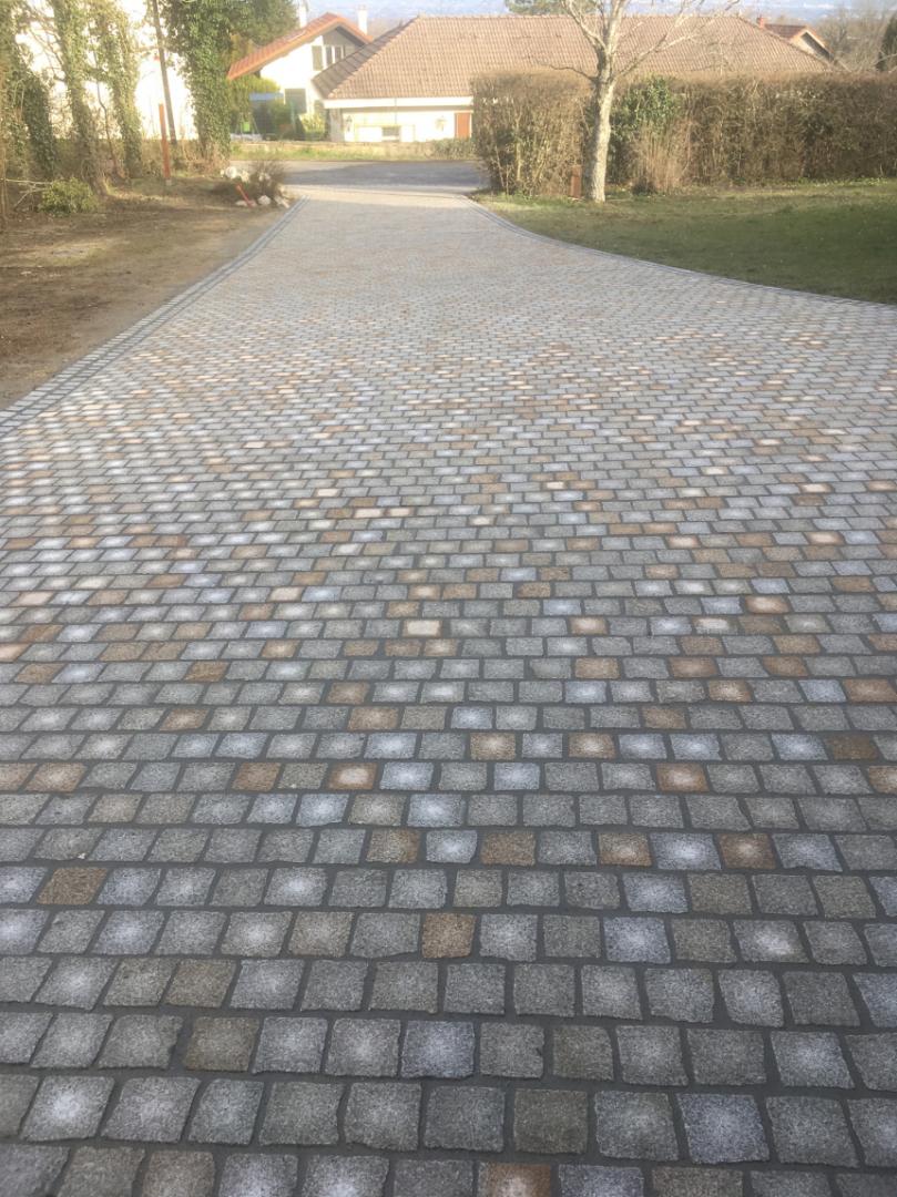 Allée chemin d'accès (1).jpg Aménagement Chemin d'Accès Maison, Bellegarde-sur-Valserine