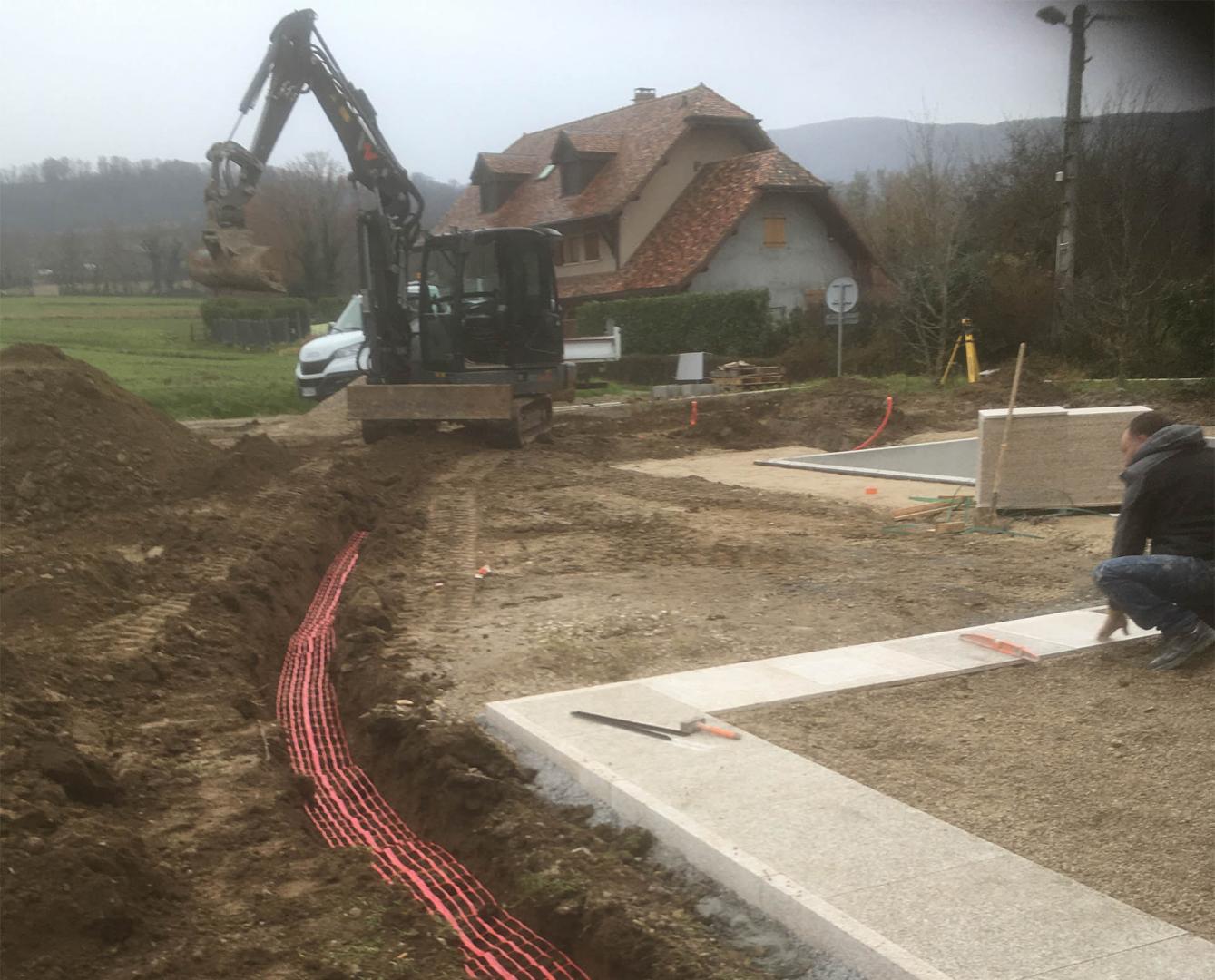 Travaux VRD  Annecy